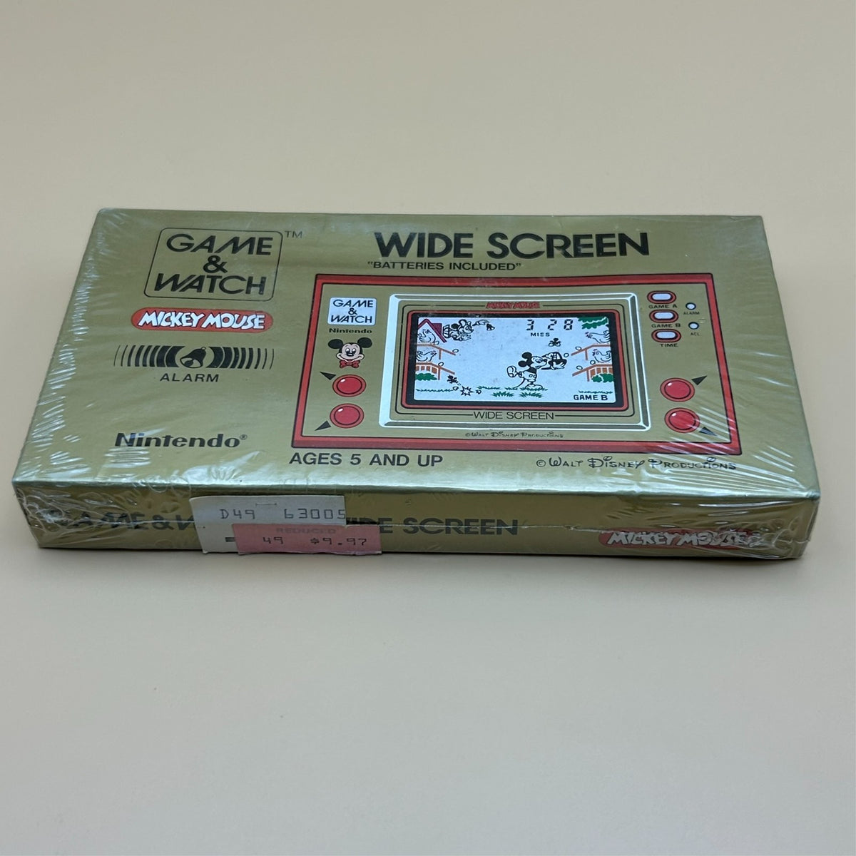 Nintendo Game & Watch MICKEY MOUSE MC-25 1981 SEALED