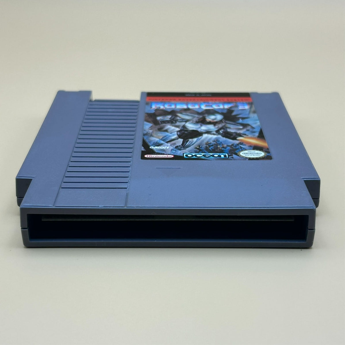 Nintendo NES Game ROBOCOP 3 Authentic Cart Cleaned & Tested
