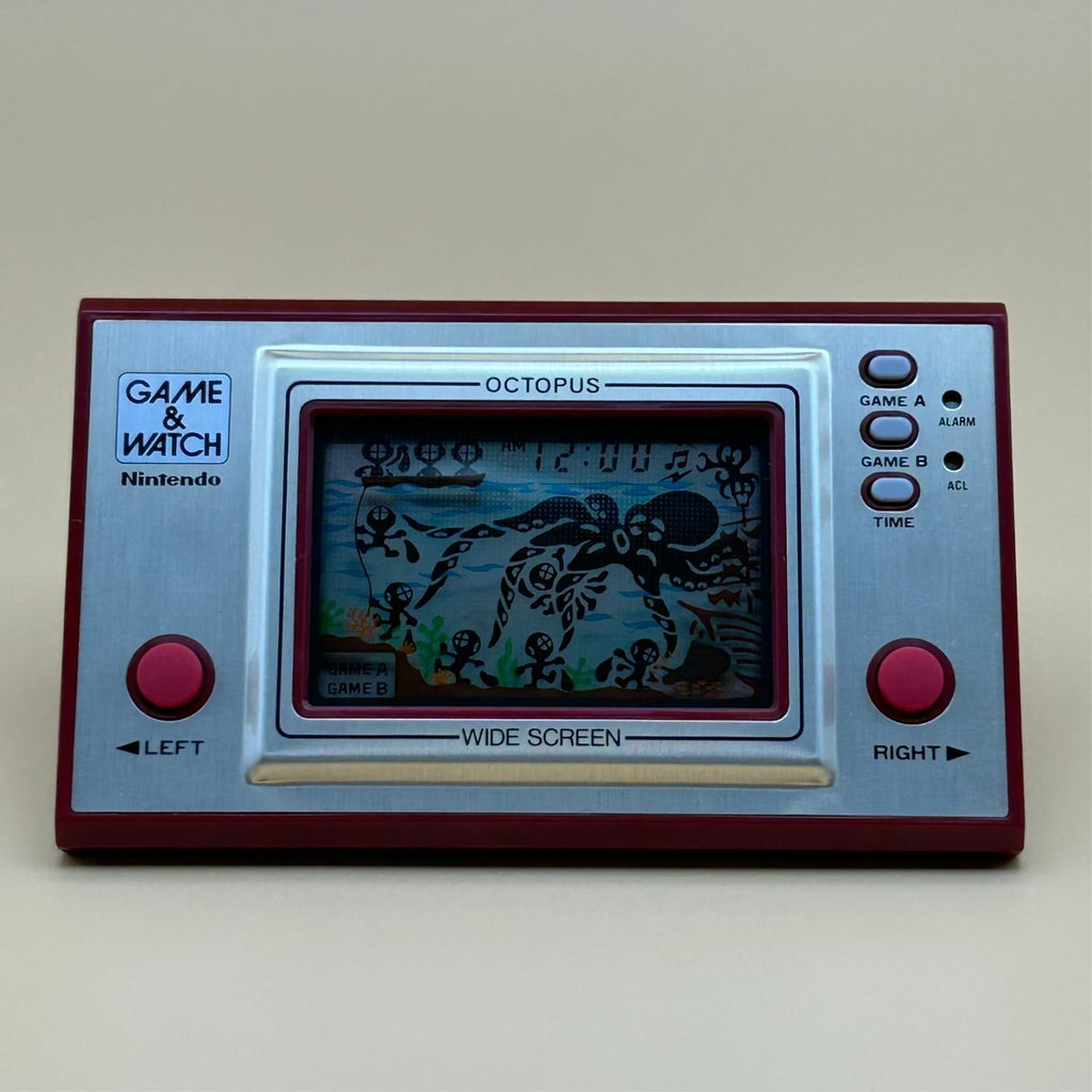 Nintendo Game & Watch OCTOPUS OC-22 1981 Vintage Japan NEW