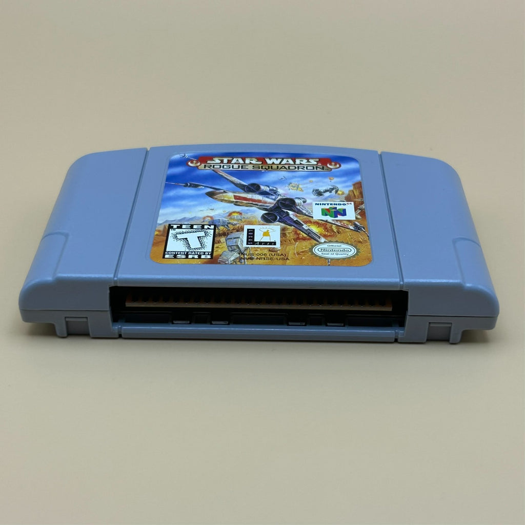 N64 Game Cart STAR WARS ROGUE SQUADRON Authentic Nintendo Cleaned & Tested