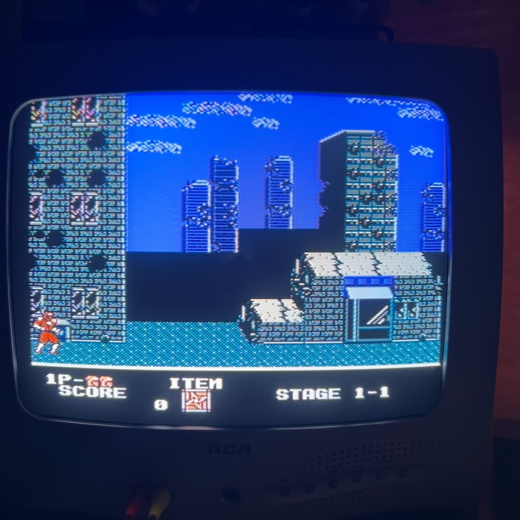NINJA CRUSADERS NES Authentic Nintendo Game Cart Cleaned & Tested