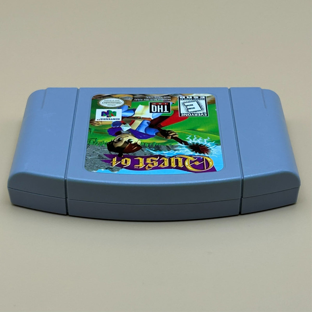 N64 Game Cart QUEST 64 Authentic Nintendo Cleaned & Tested