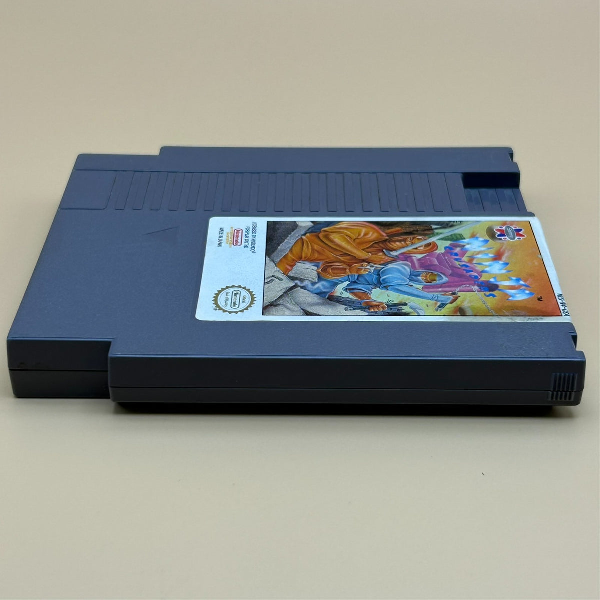 NINJA CRUSADERS NES Authentic Nintendo Game Cart Cleaned & Tested