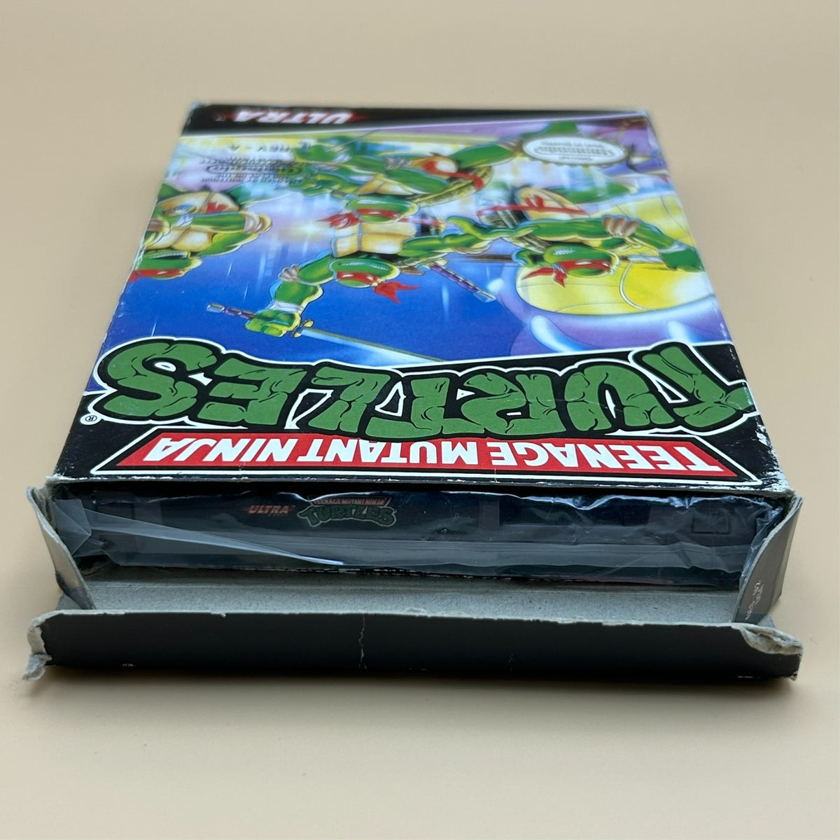 TMNT TEENAGE MUTANT NINJA TURTLES NES Authentic Nintendo Boxed Cleaned & Tested