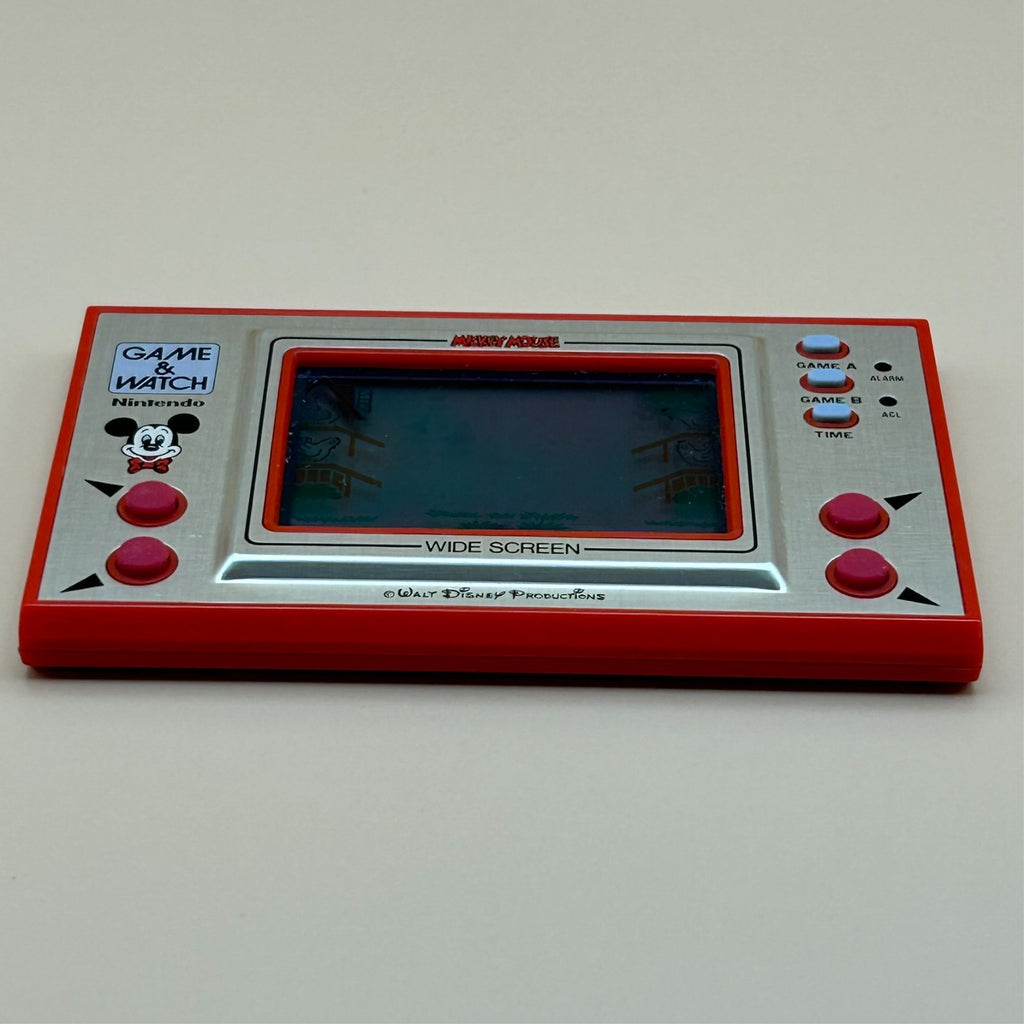 Nintendo Game & Watch MICKEY MOUSE MC-25 1981 w/ Box Vintage Japan