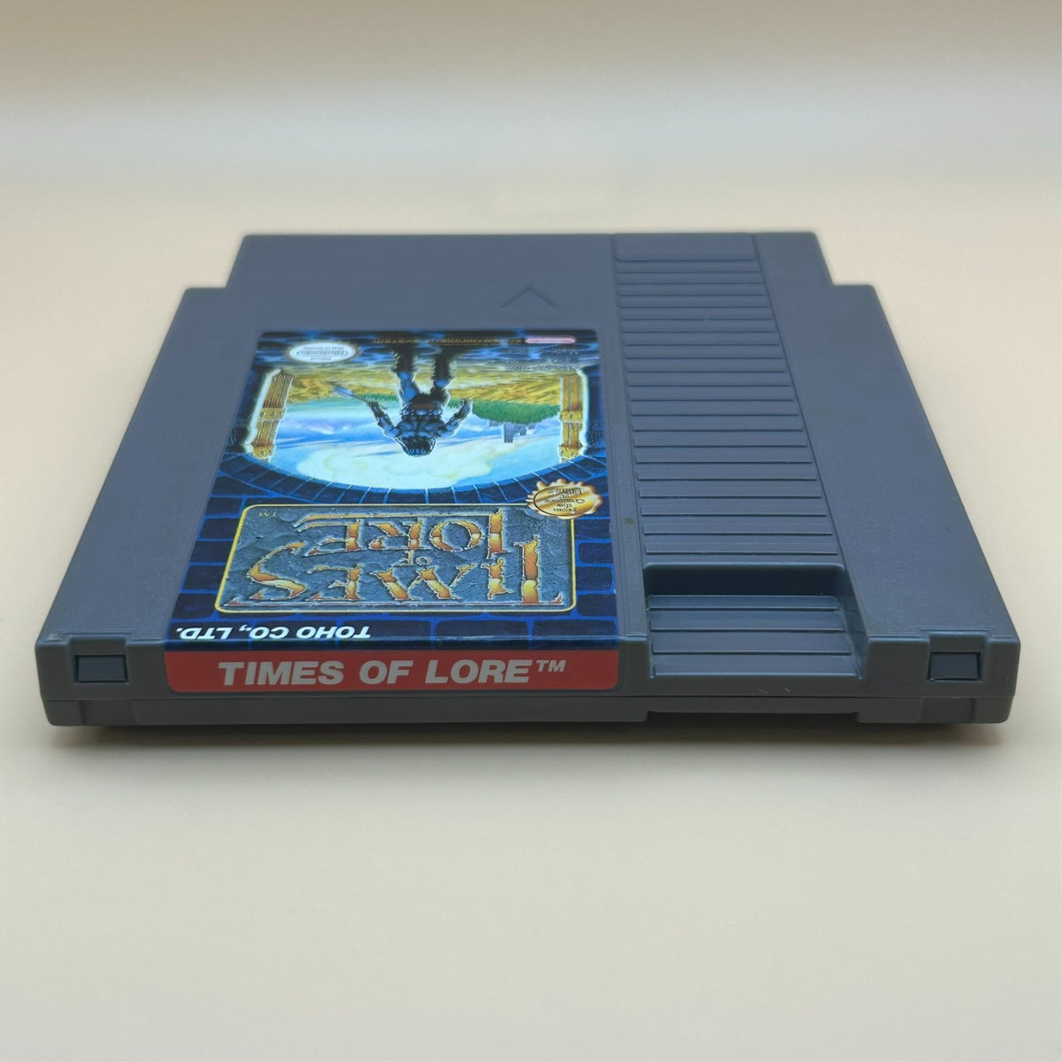 Nintendo NES Game Cart TIMES OF LORE Authentic Vintage Cleaned & Tested