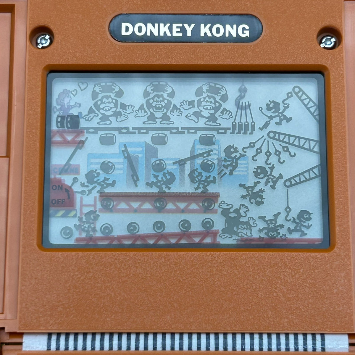 POCKETSIZE DONKEY KONG DK-52 Nintendo Game & Watch 1st Ed NOS