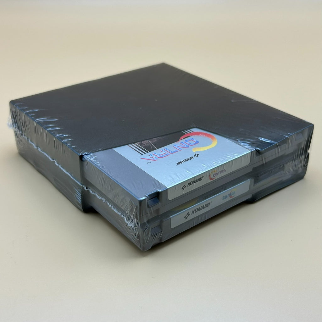 CONTRA & SUPER C NES Game Lot Authentic Nintendo Carts Cleaned & Tested