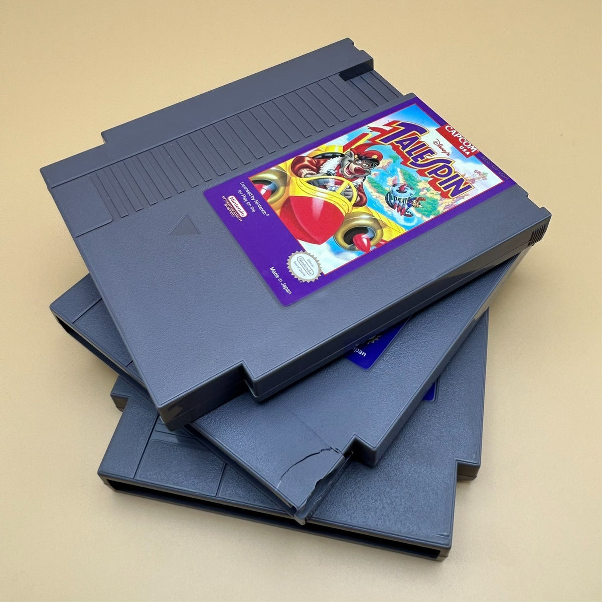 DISNEY'S DUCK TALES / TALESPIN / RESCUE RANGERS NES Authentic Nintendo Tested