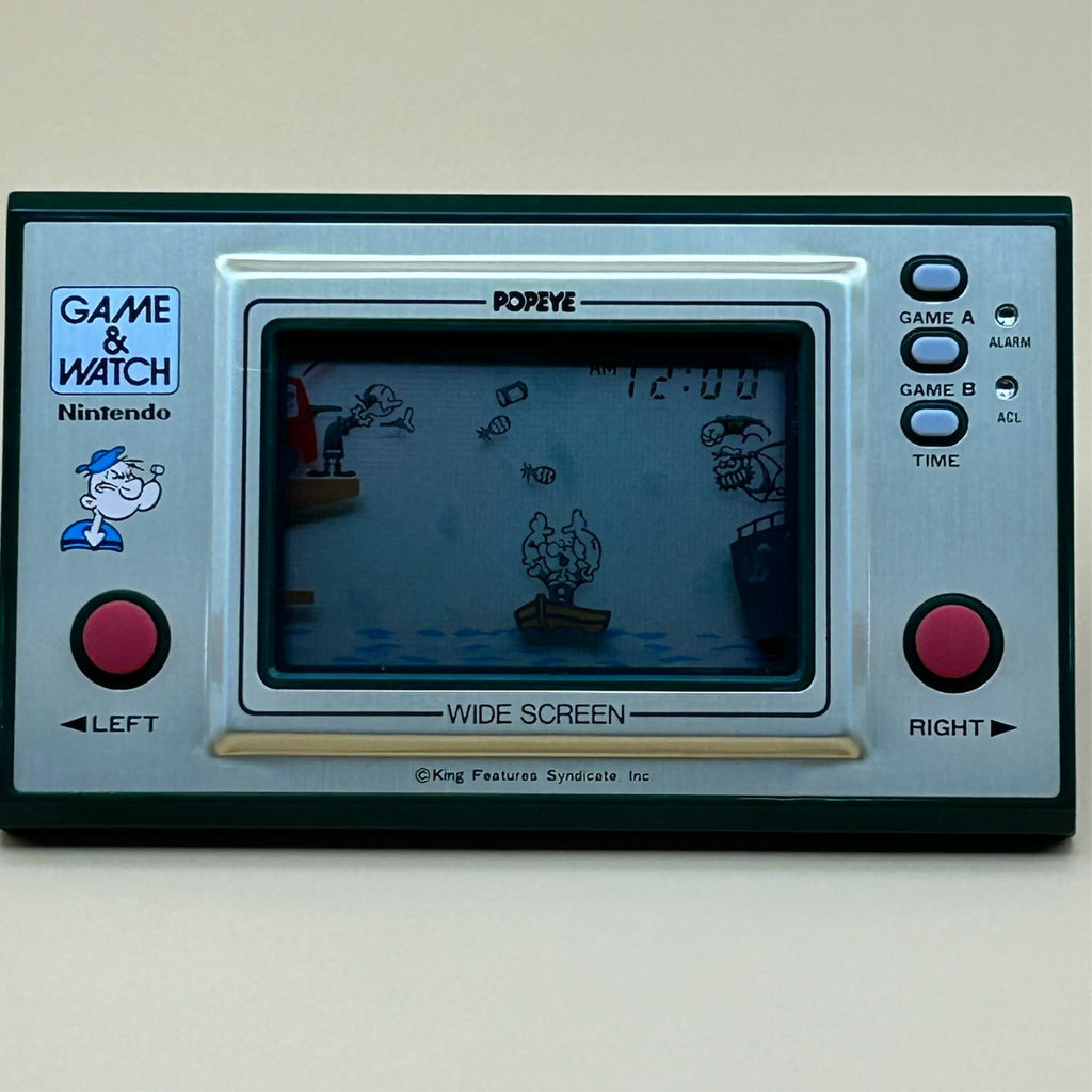 Nintendo Game & Watch POPEYE PP-23 1981 w/ Box Vintage Japan