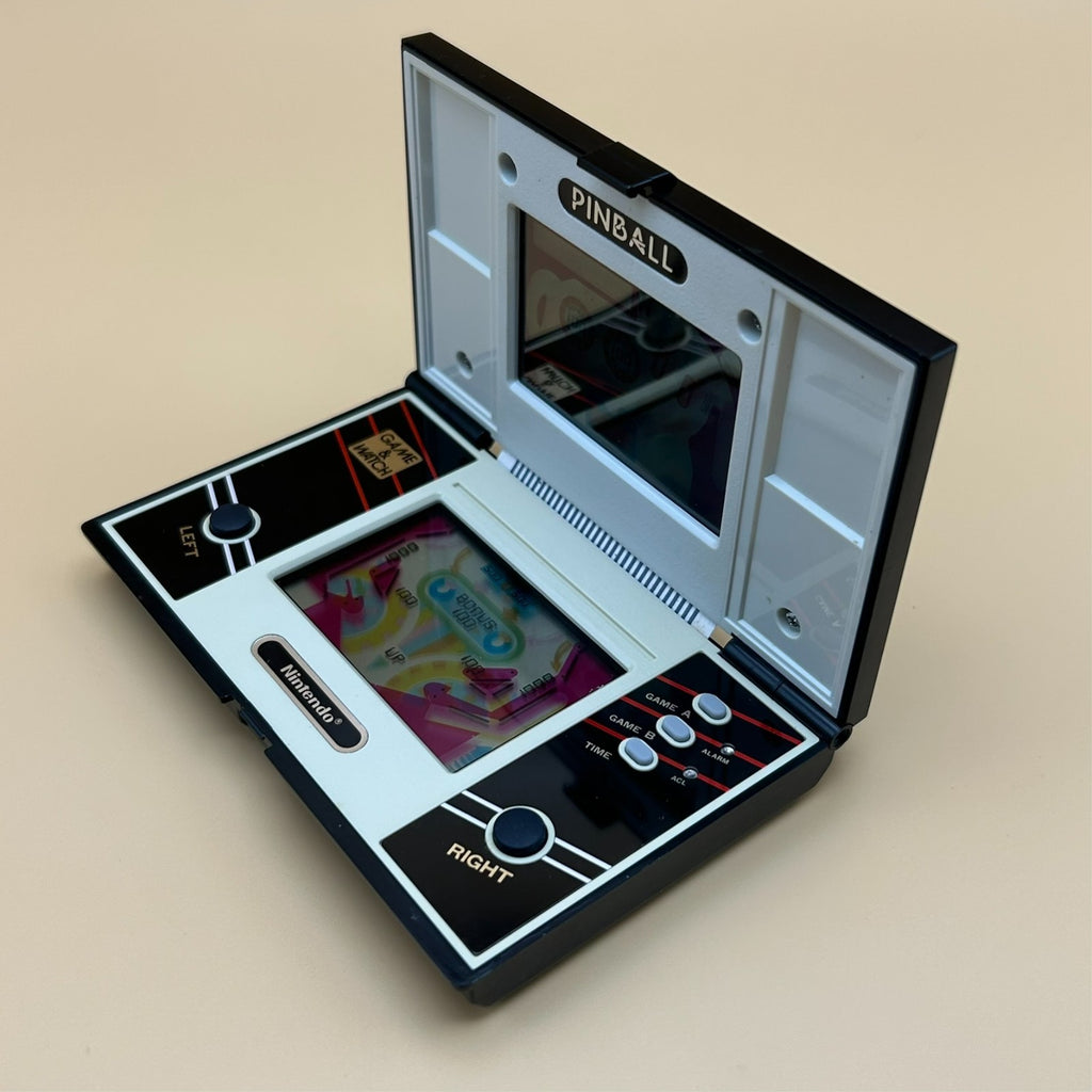 POCKETSIZE PINBALL Nintendo Game & Watch  PB-59 1983 Near Mint In Box
