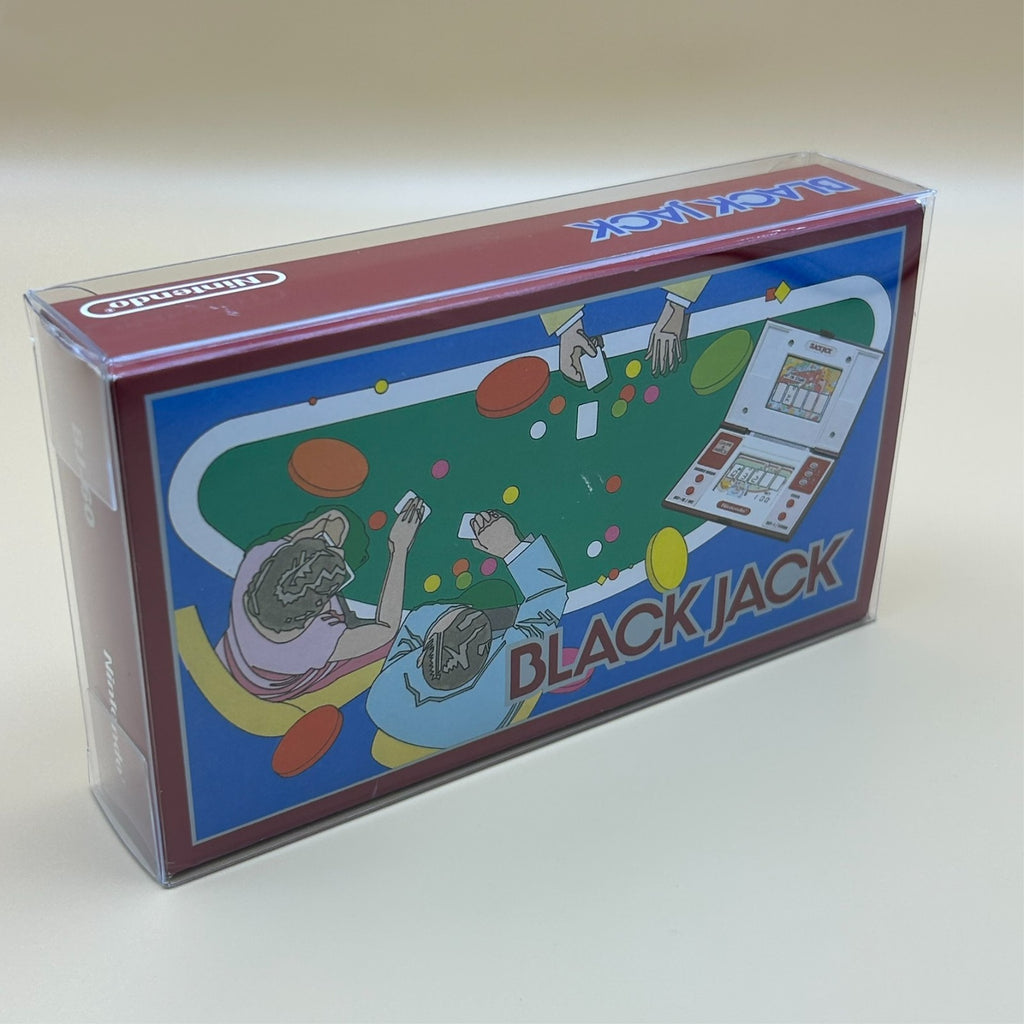 BLACK JACK Nintendo Game & Watch BJ-60 Multi Screen 1985 Mint In Box