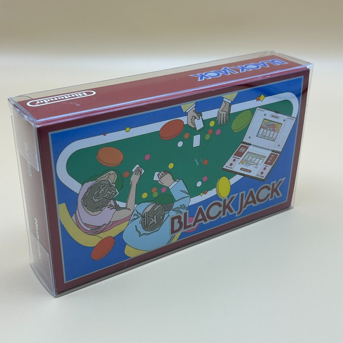 BLACK JACK Nintendo Game & Watch BJ-60 Multi Screen 1985 Mint In Box