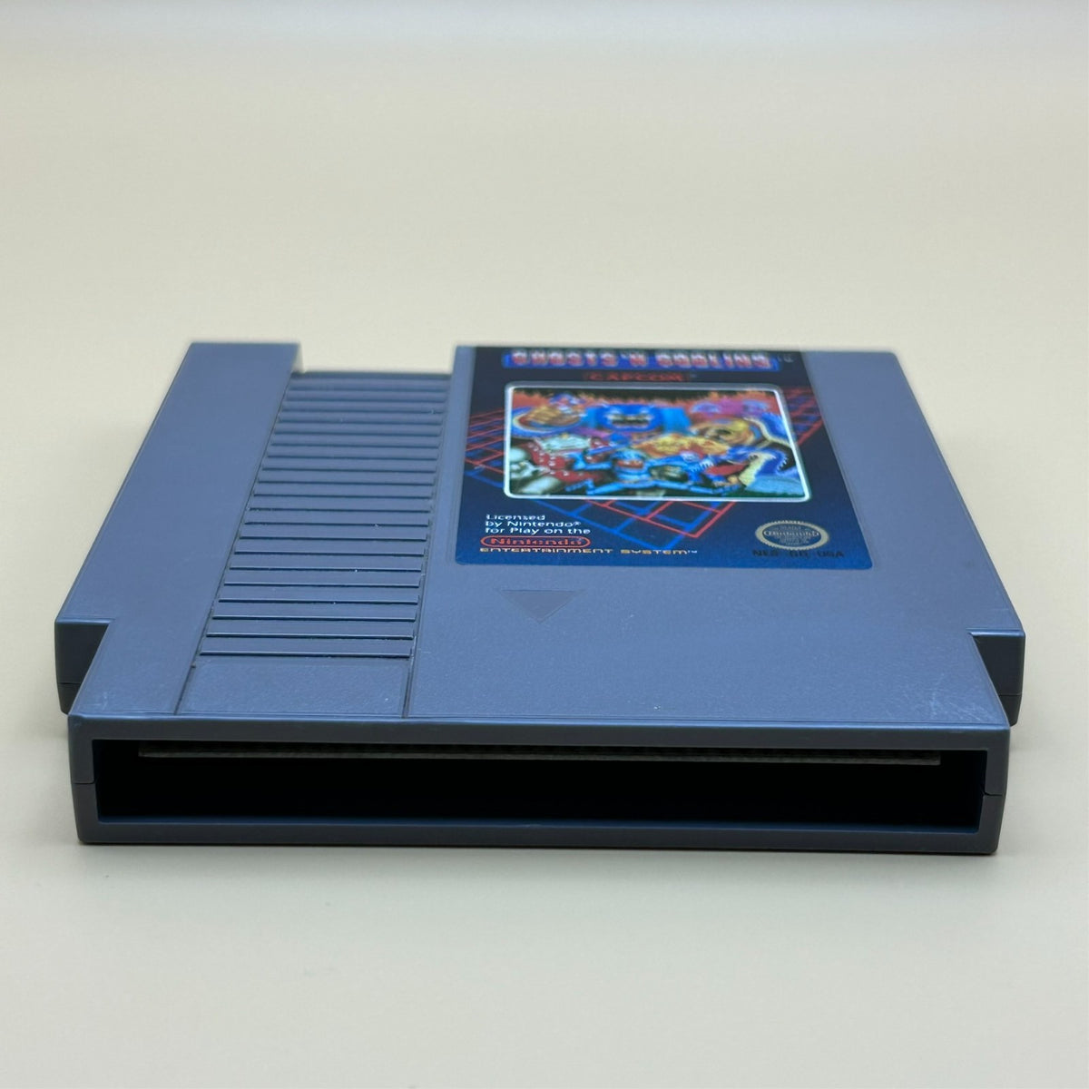 GHOSTS N GOBLINS NES Authentic Nintendo Cart Cleaned & Tested