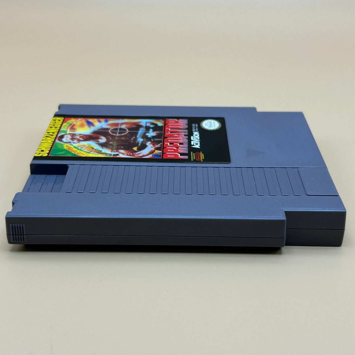PREDATOR Authentic NES Nintendo Game Cart w/ Manual Cleaned & Tested