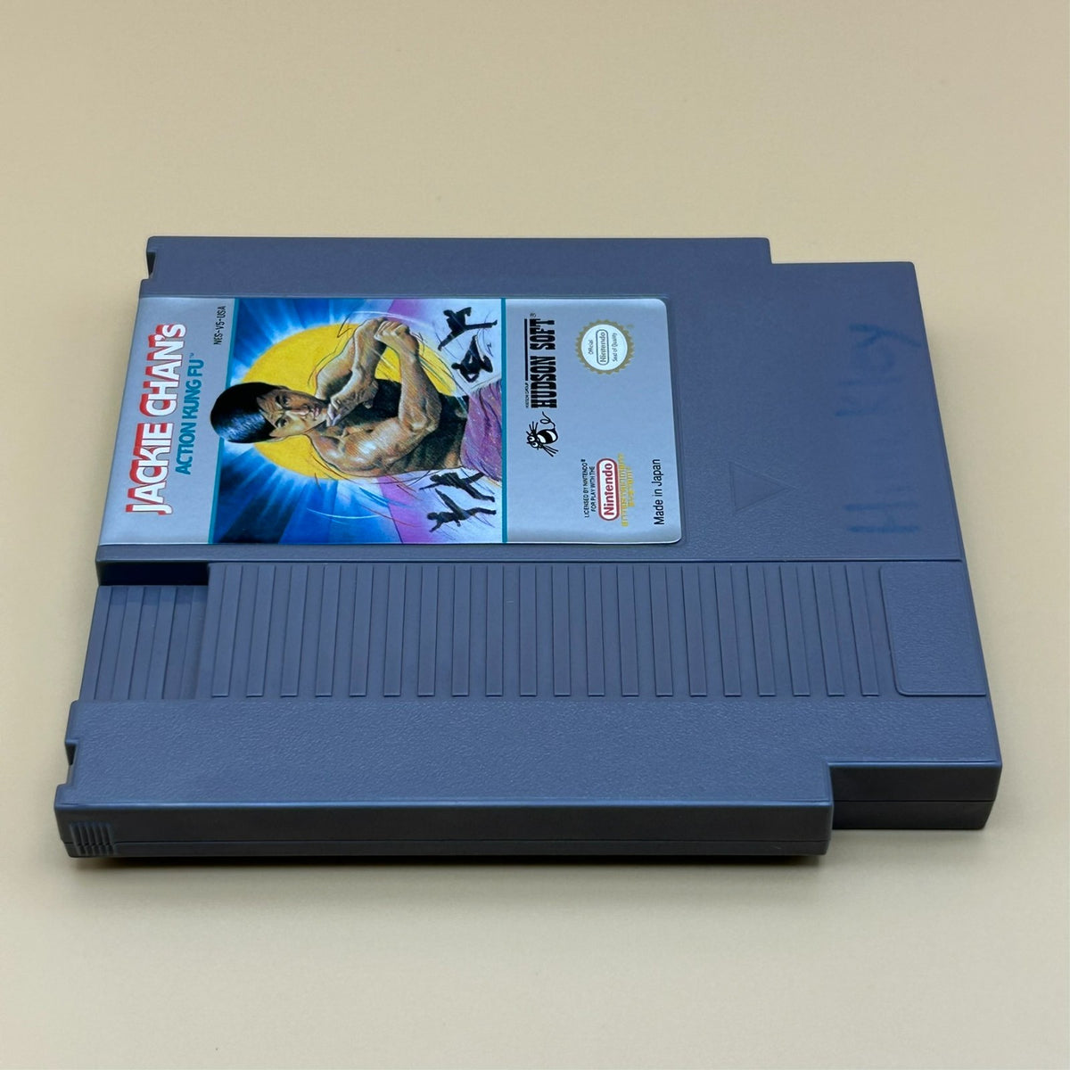 Nintendo NES Game JACKIE CHAN'S ACTION KUNG FU w/ Box Authentic Tested
