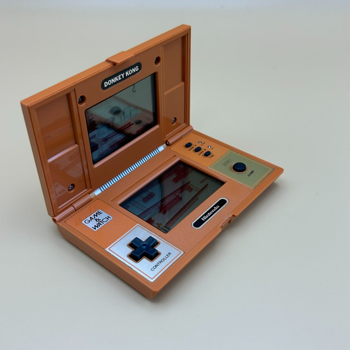 POCKETSIZE DONKEY KONG Nintendo Game & Watch DK-52 2nd Ed Rare "Sunset" Variant