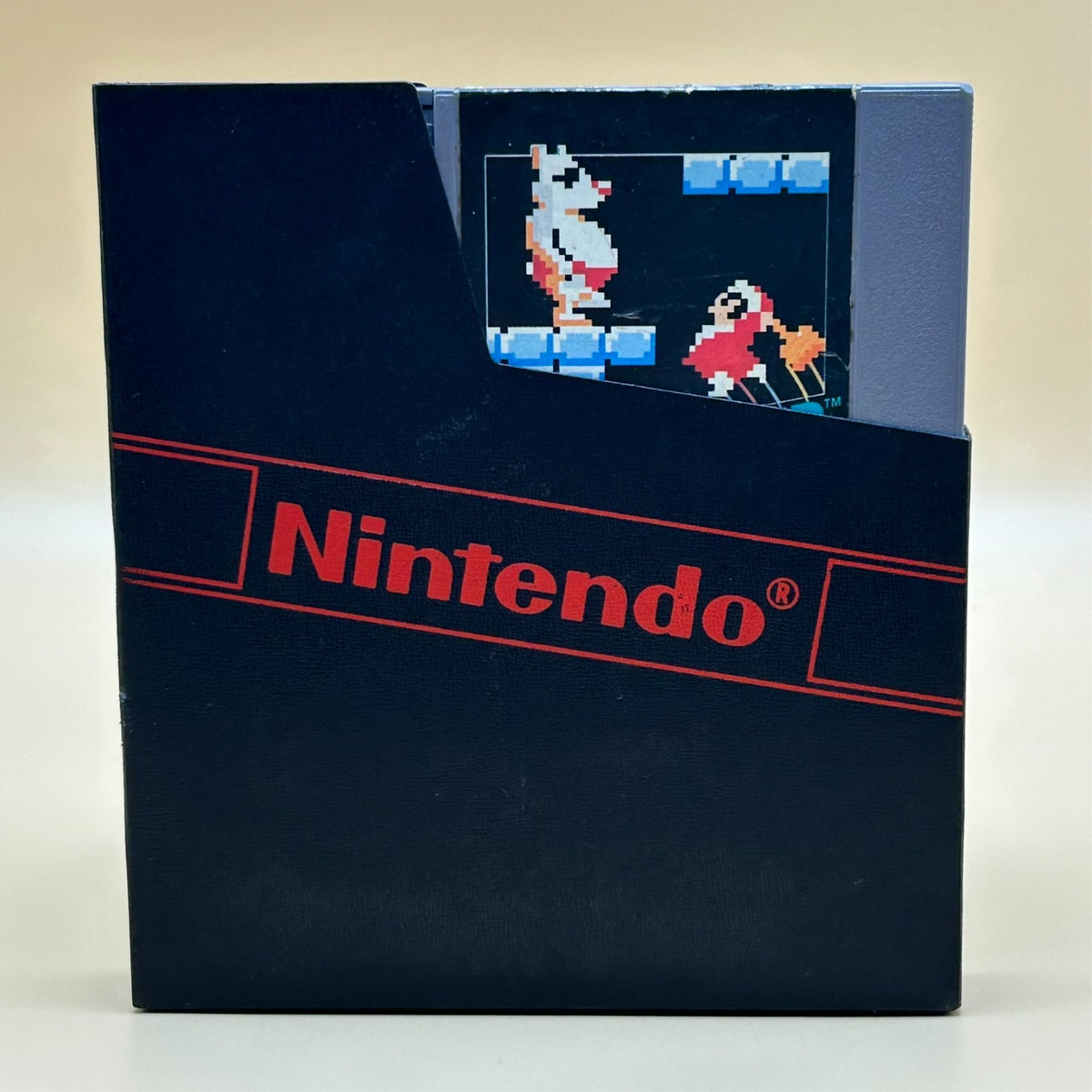 Nintendo NES Game Cart ICE CLIMBER Authentic Vintage Cleaned & Tested