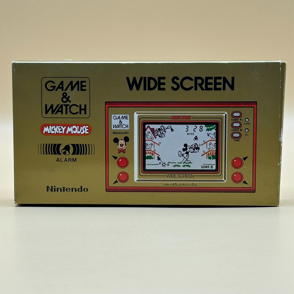 MICKEY MOUSE Nintendo Game & Watch MC-25 1981 Mint In Box