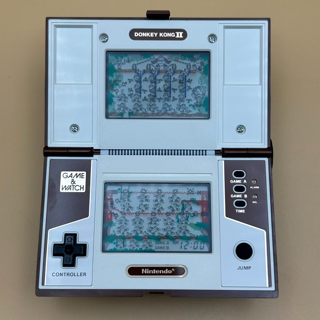 DONKEY KONG II 2 Nintendo Game & Watch JR-55 1983 Early Edition New Old Stock