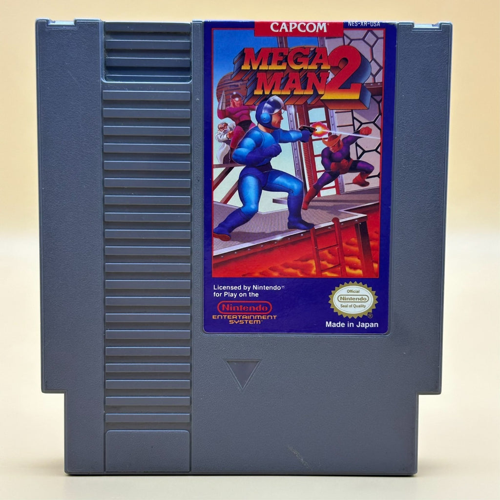 MEGA MAN 2 NES Authentic Nintendo Cart Cleaned & Tested