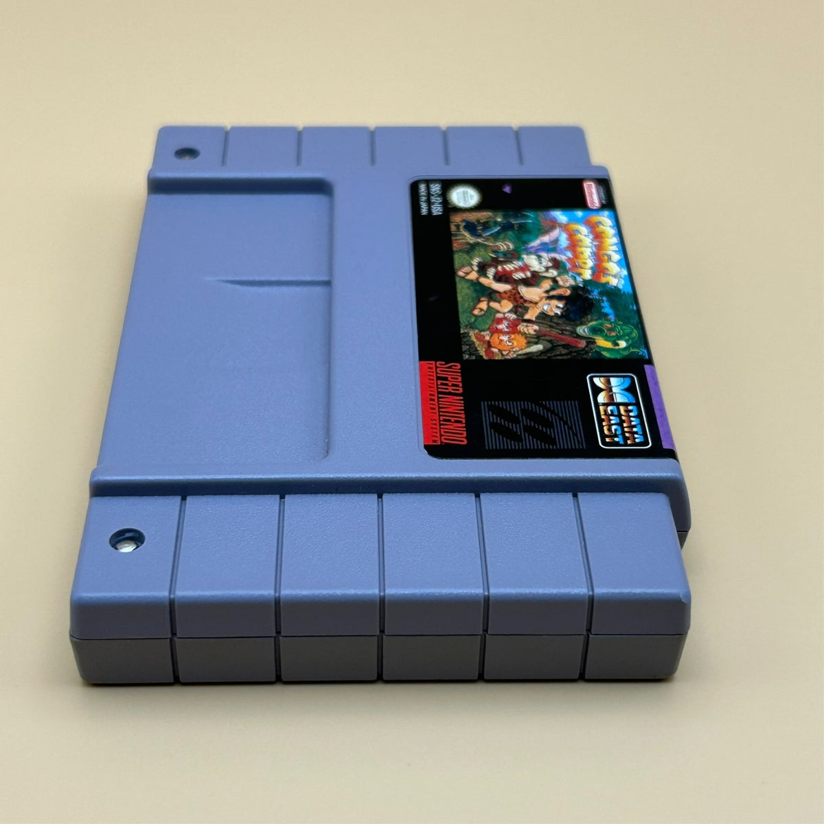 SNES CONGO'S CAPER Authentic Super Nintendo Game Cart Cleaned & Tested
