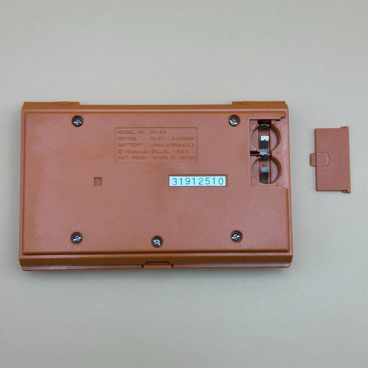 DONKEY KONG Nintendo Game & Watch DK-52 1982 Vintage Japan