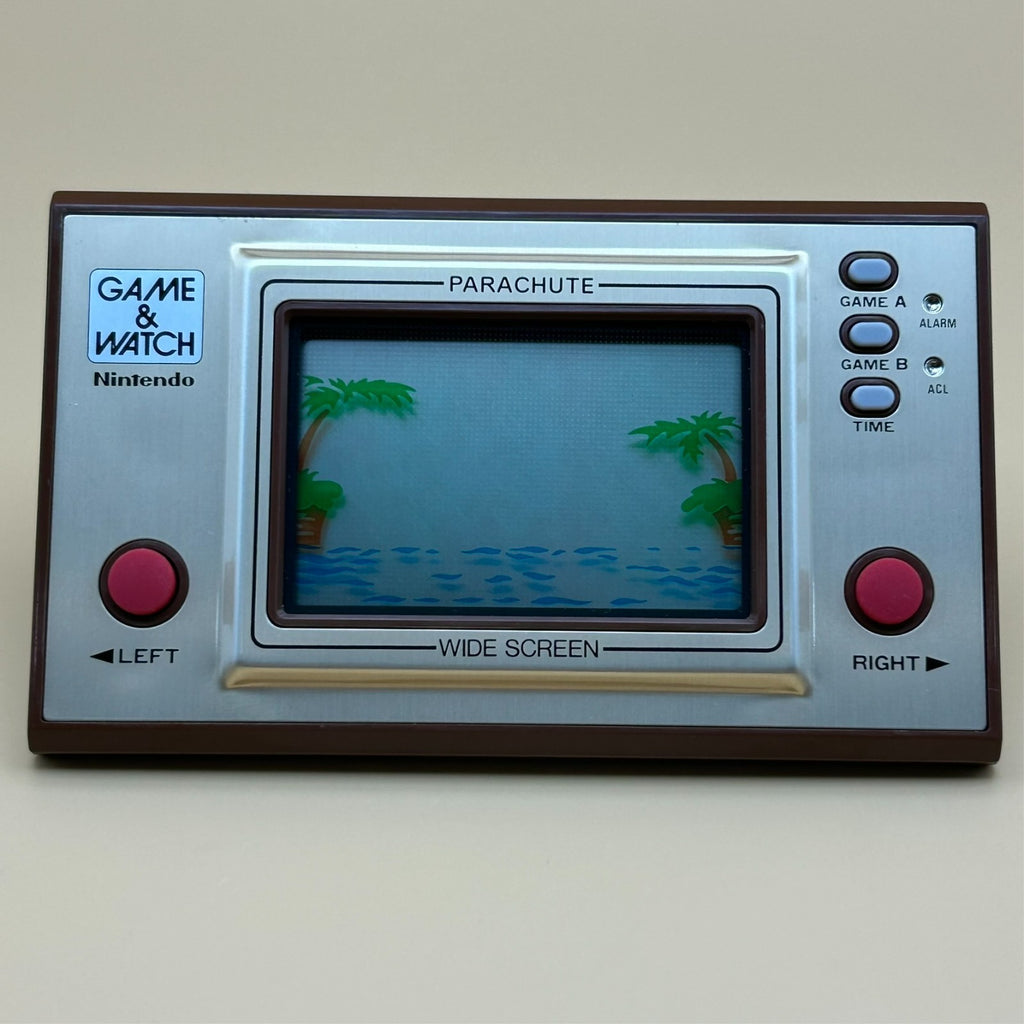 PARACHUTE Nintendo Game & Watch Wide Screen PR-21 1981 New Old Stock NOS