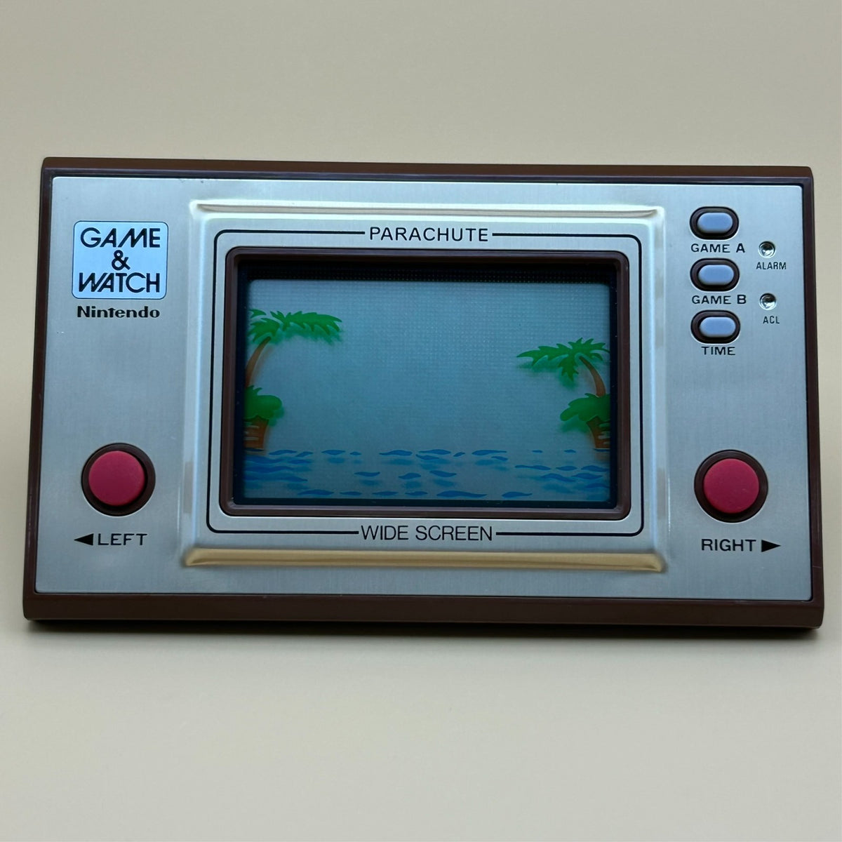 PARACHUTE Nintendo Game & Watch Wide Screen PR-21 1981 New Old Stock NOS