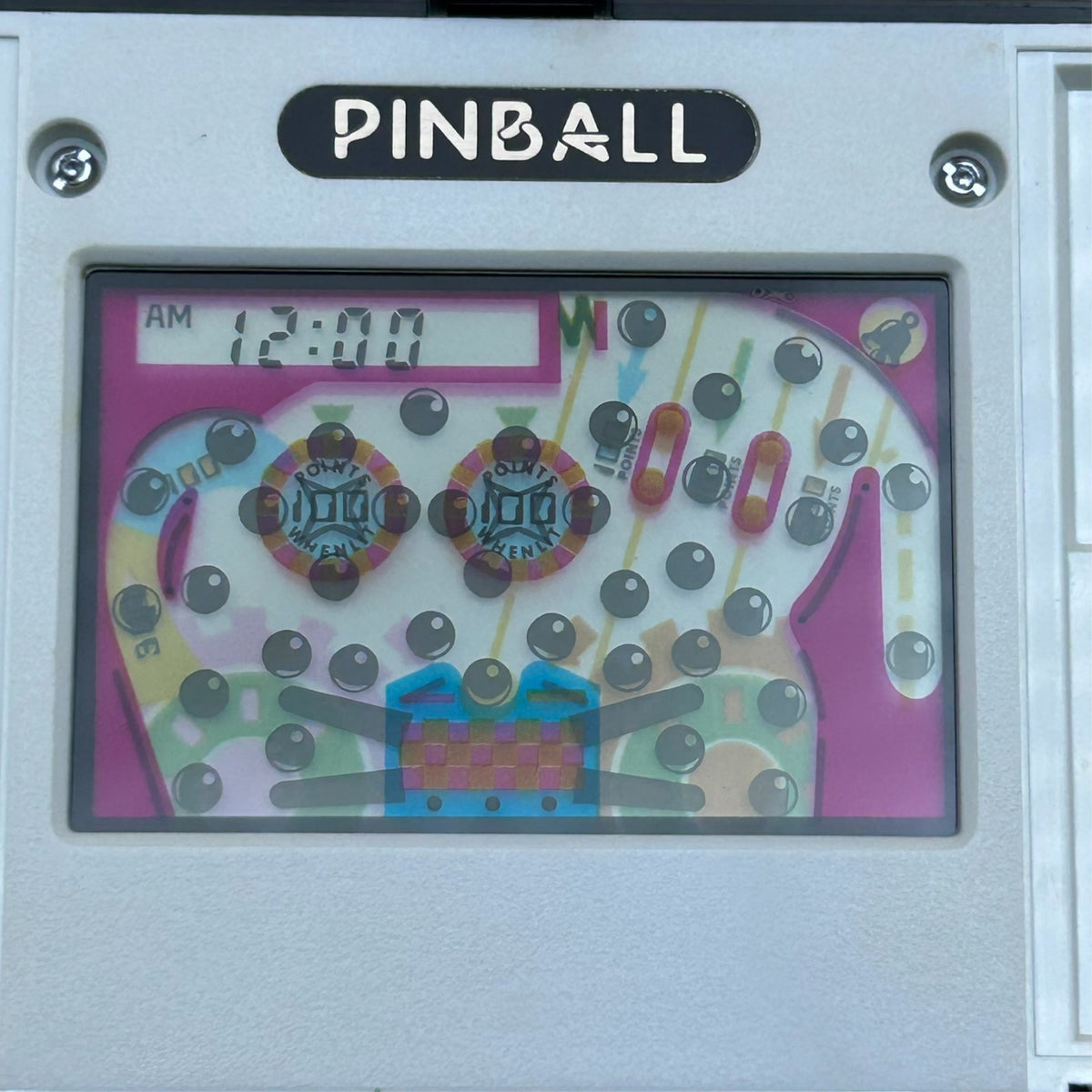 POCKETSIZE PINBALL Nintendo Game & Watch  PB-59 1983 Near Mint In Box