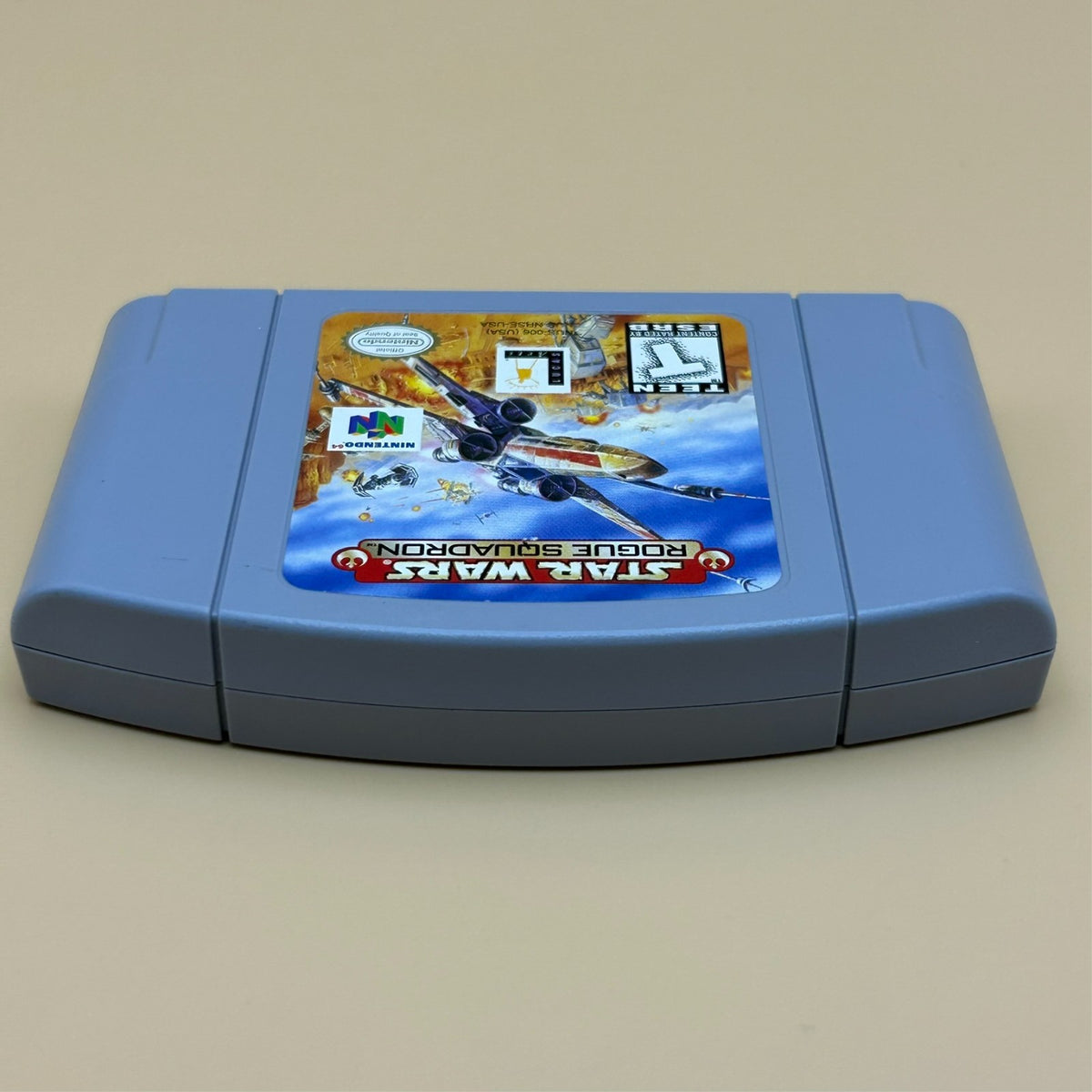 N64 Game Cart STAR WARS ROGUE SQUADRON Authentic Nintendo Cleaned & Tested
