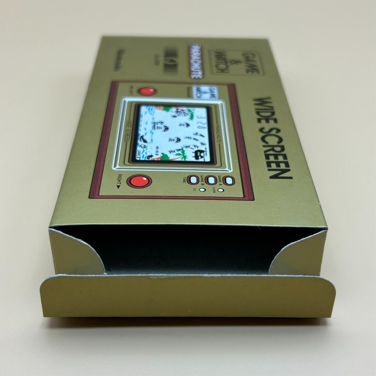 PARACHUTE Nintendo Game & Watch Wide Screen PR-21 1981 New Old Stock NOS