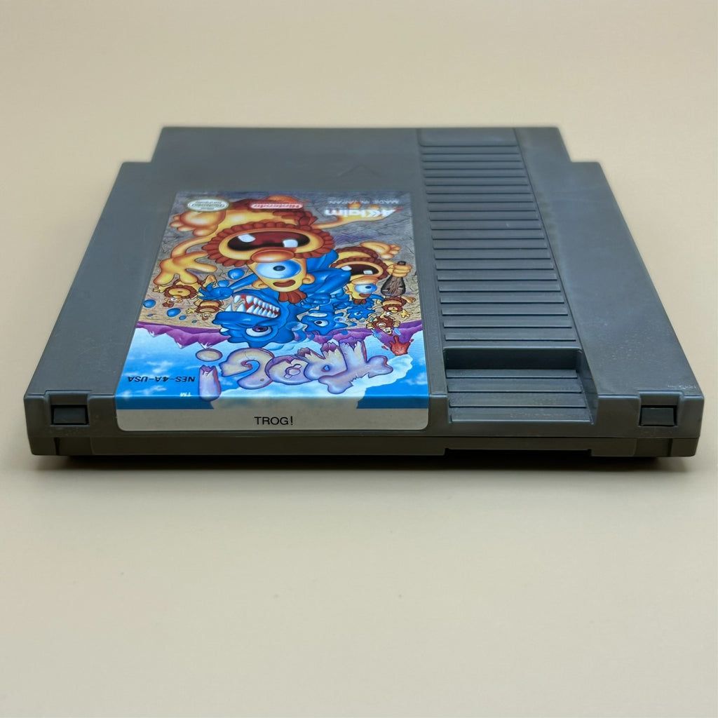 TROG! TROG NES Authentic Nintendo Cart Cleaned & Tested