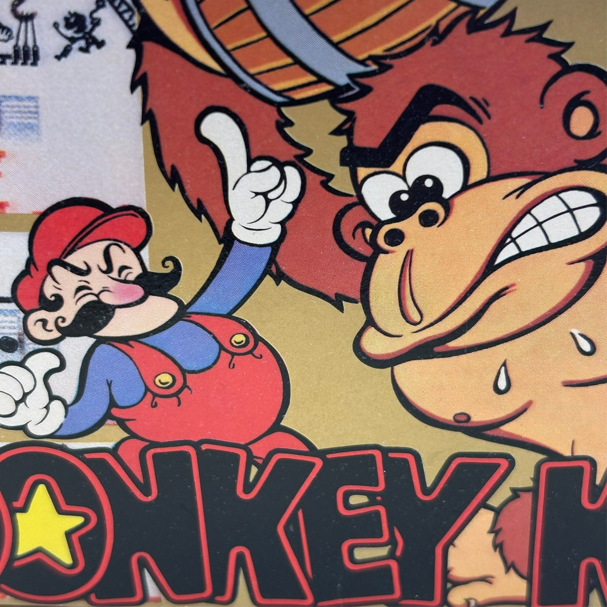POCKETSIZE DONKEY KONG DK-52 Nintendo Game & Watch 1st Ed NOS