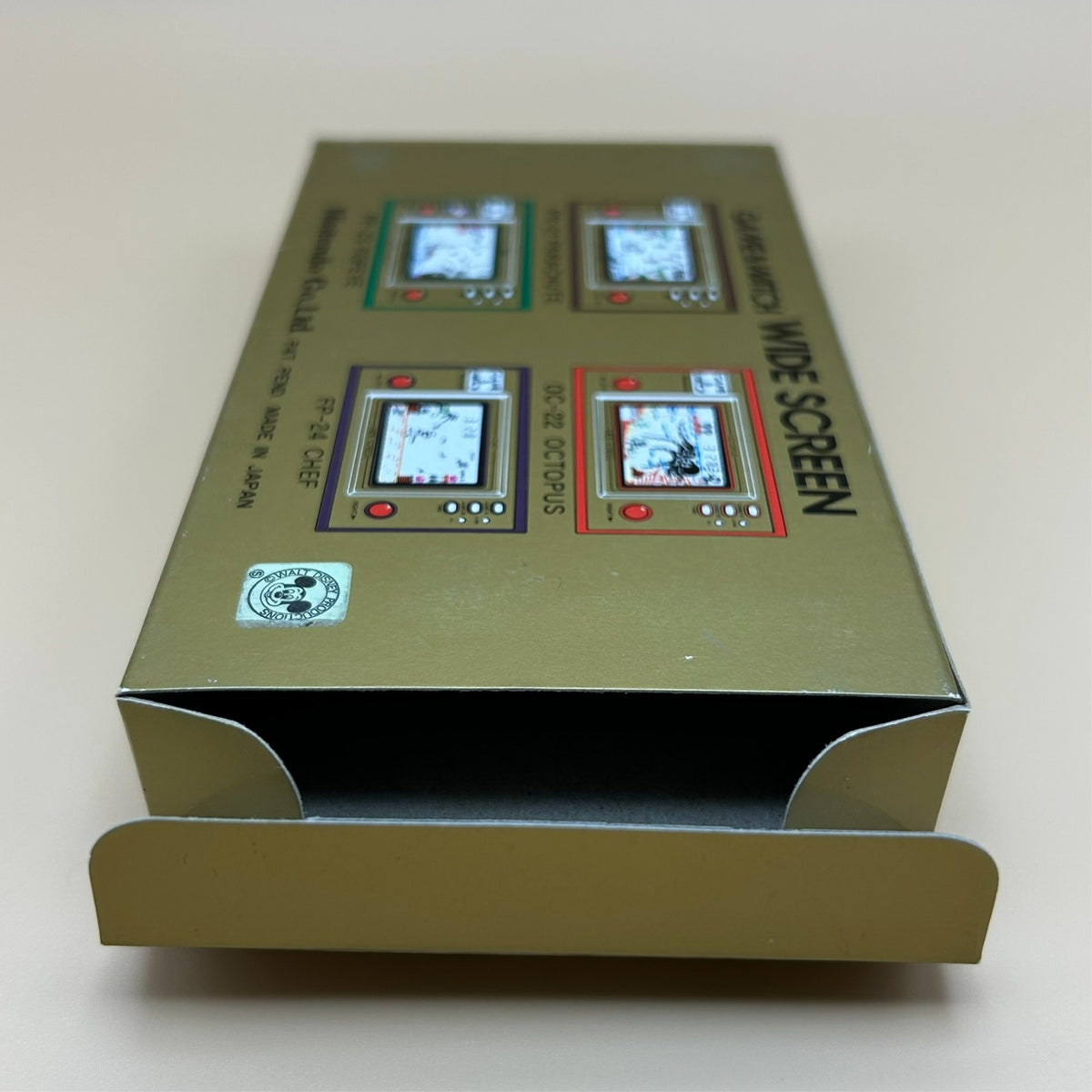 MICKEY MOUSE Nintendo Game & Watch MC-25 1981 Mint In Box