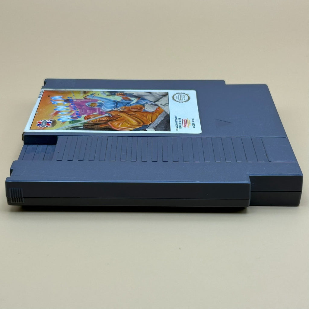 NINJA CRUSADERS NES Authentic Nintendo Game Cart Cleaned & Tested