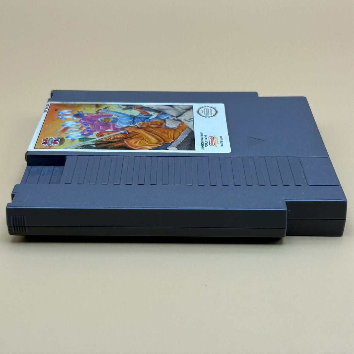 NINJA CRUSADERS NES Authentic Nintendo Game Cart Cleaned & Tested