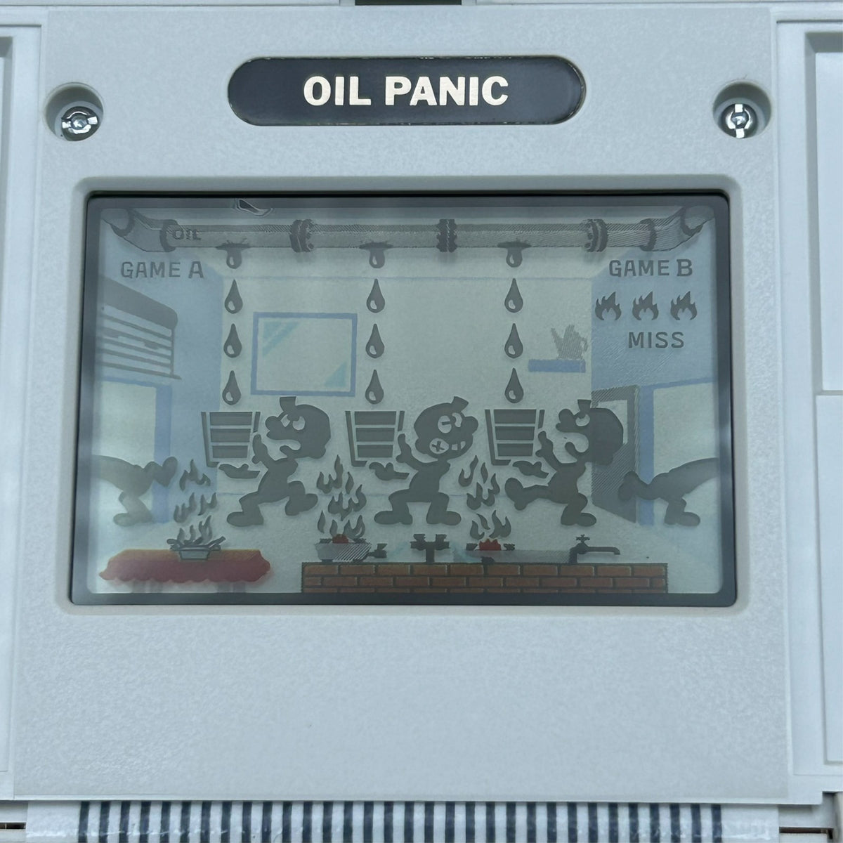 Nintendo Game & Watch OIL PANIC OP-51 1982 New Old Stock