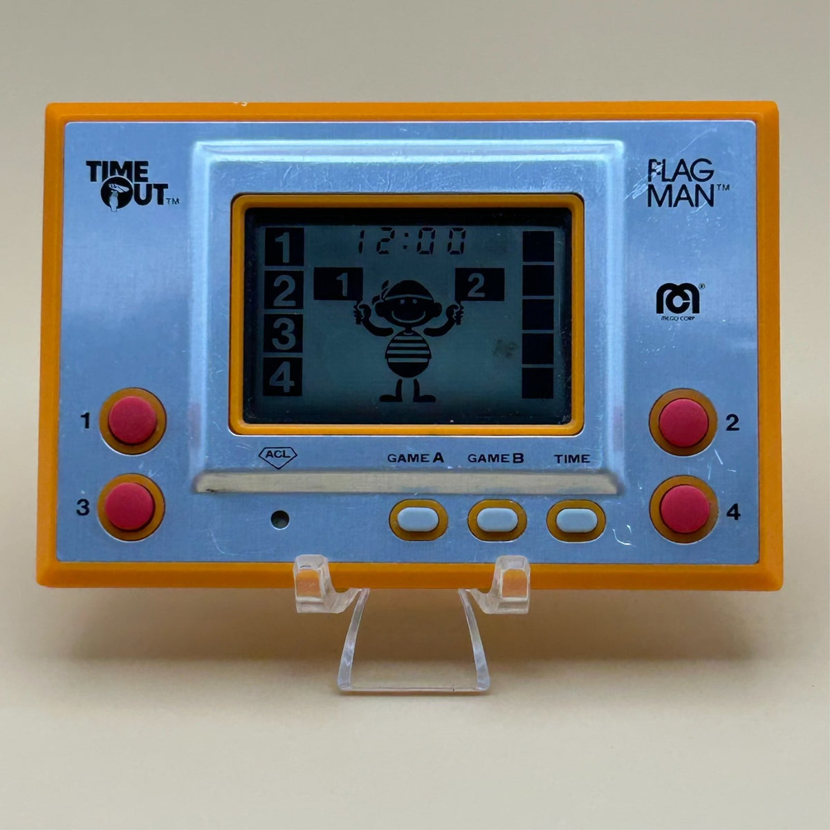 Nintendo Game & Watch Mego Time Out FLAGMAN FL-02 Vintage 1980