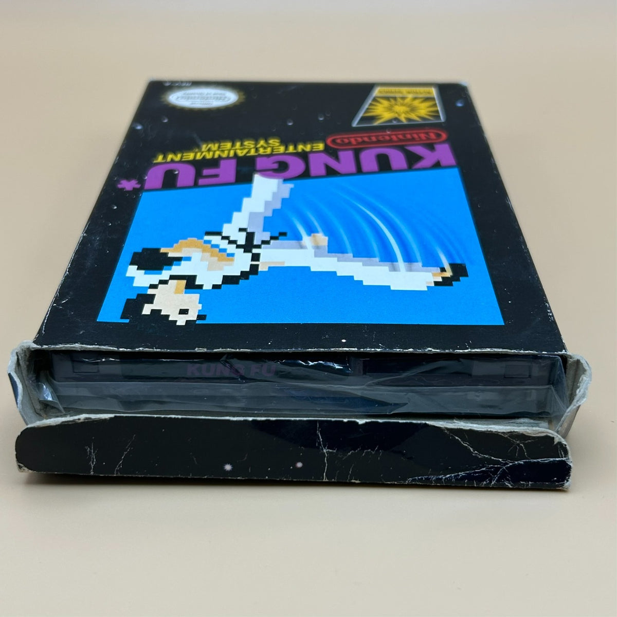 KUNG FU NES Game Authentic Nintendo Entertainment System Cart w/ Black Box