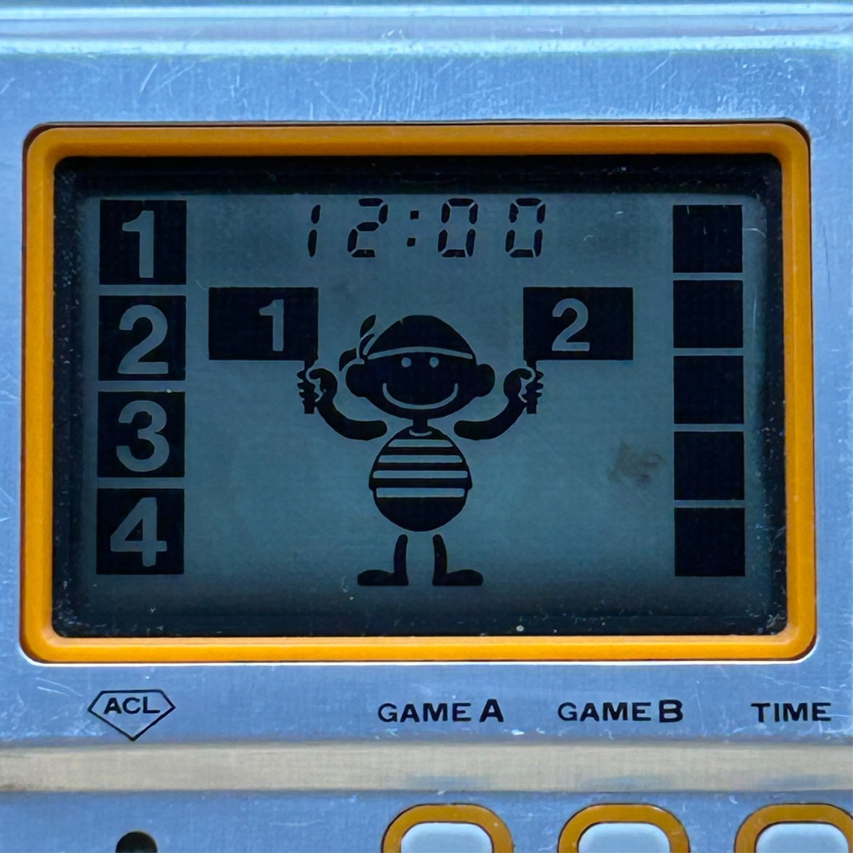 Nintendo Game & Watch Mego Time Out FLAGMAN FL-02 Vintage 1980