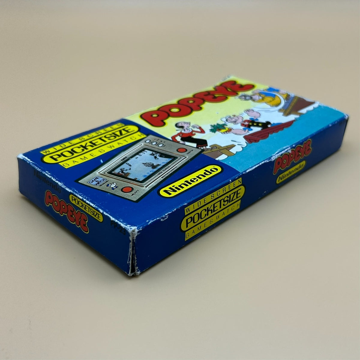 POCKETSIZE POPEYE Nintendo Game & Watch PP-23 Vintage NOA