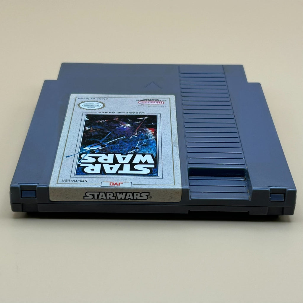 STAR WARS NES Authentic Nintendo Game Cart Cleaned & Tested