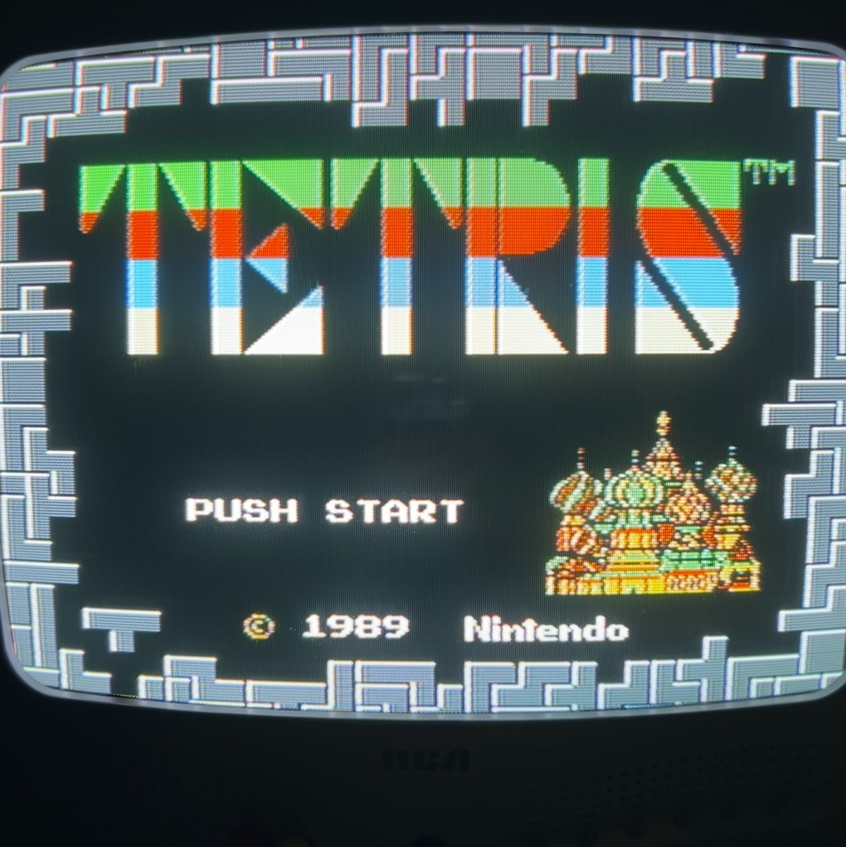 TETRIS / ATHLETIC WORLD / ICE HOCKEY NES Lot Authentic Nintendo Cleaned & Tested