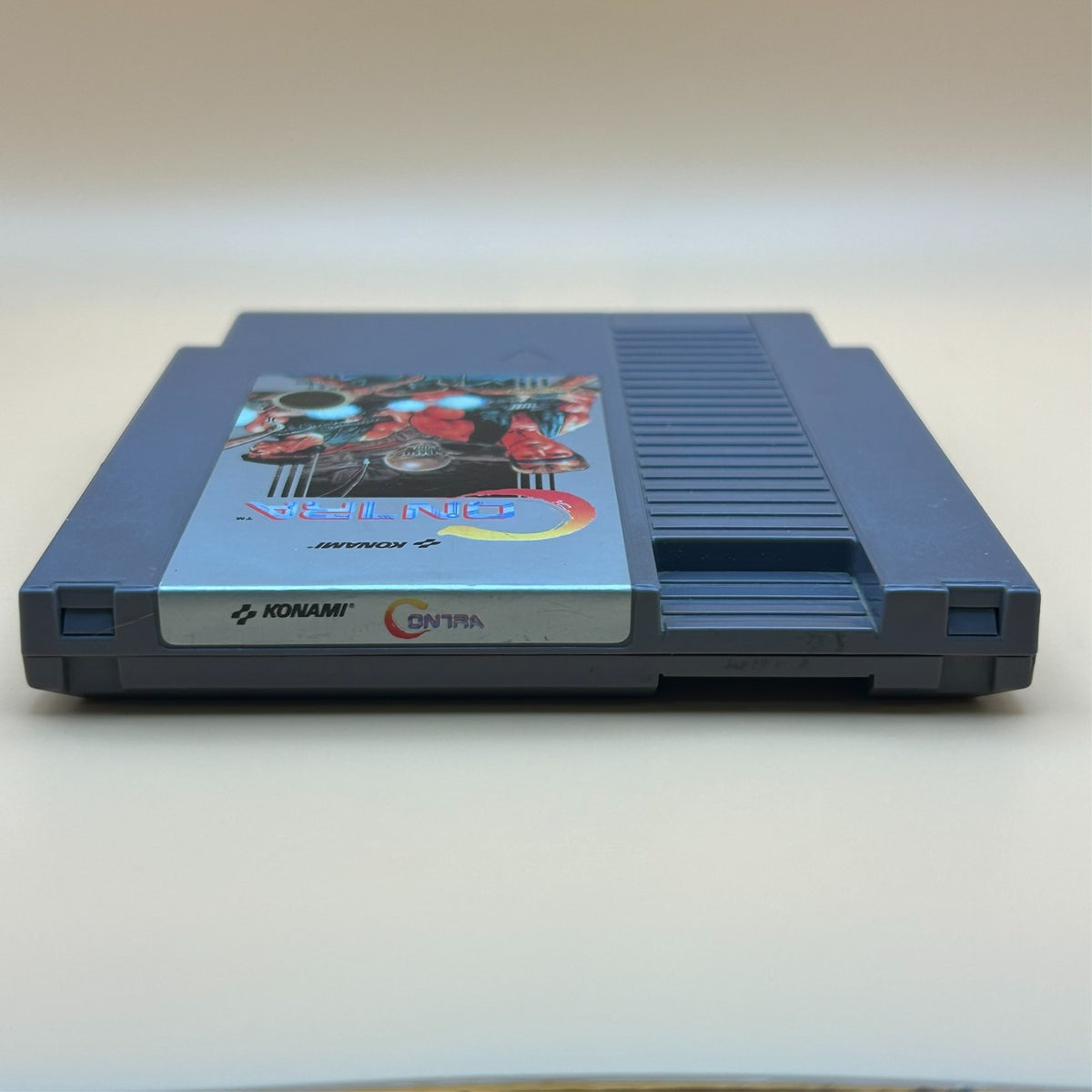 CONTRA NES Konami Authentic Nintendo Game Cart Cleaned & Tested