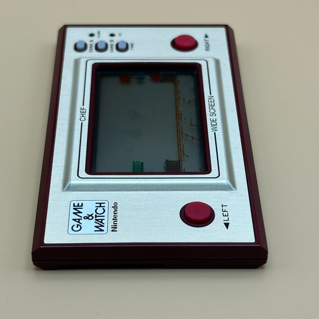 Nintendo Game & Watch CHEF FP-24 1981 w/ Box Vintage Japan