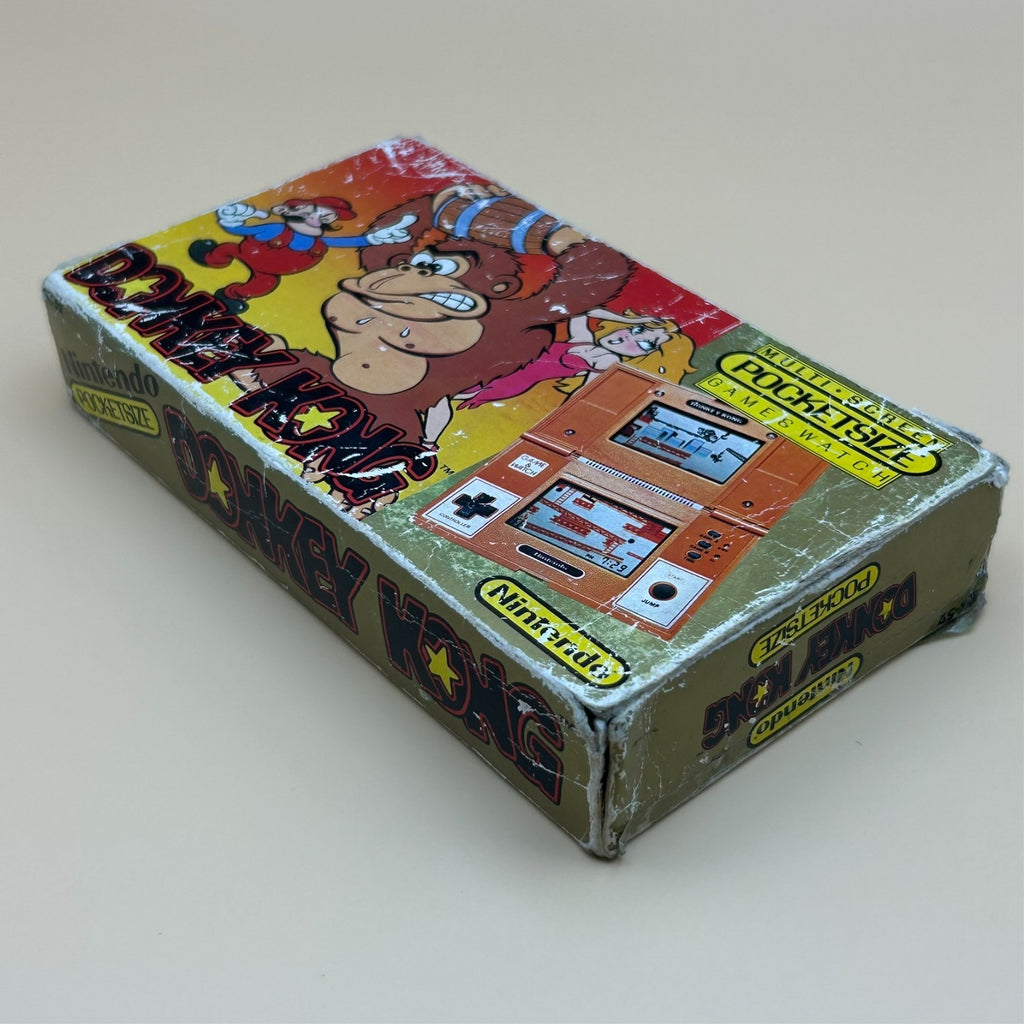 POCKETSIZE DONKEY KONG Nintendo Game & Watch DK-52 2nd Ed Rare "Sunset" Variant
