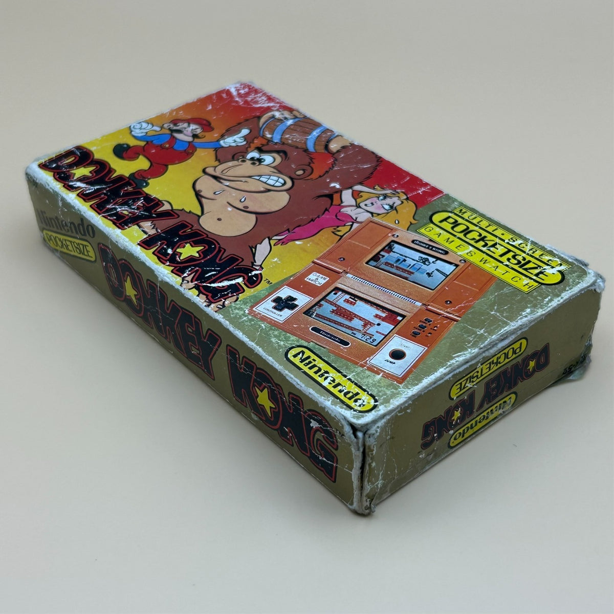 POCKETSIZE DONKEY KONG Nintendo Game & Watch DK-52 2nd Ed Rare "Sunset" Variant
