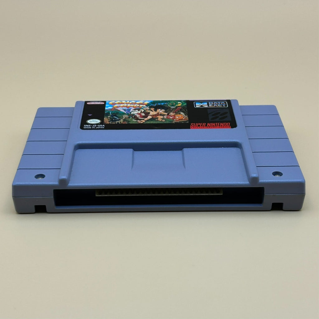 SNES CONGO'S CAPER Authentic Super Nintendo Game Cart Cleaned & Tested