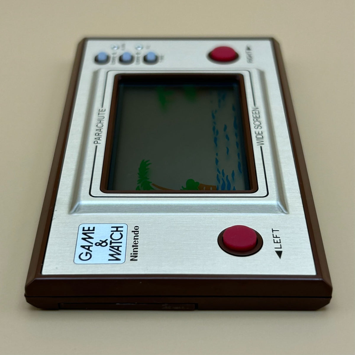 PARACHUTE Nintendo Game & Watch Wide Screen PR-21 1981 New Old Stock NOS